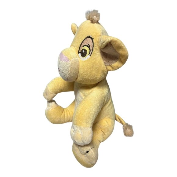Disney The Lion King Simba Plush Stuffed Animal – Yellow Tan – Disney Store 12" - Picture 2 of 6